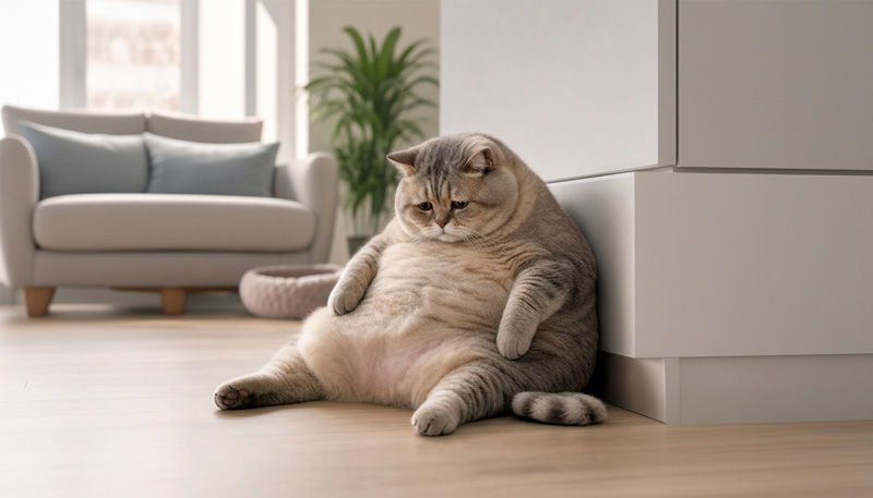 obesidade em gatos