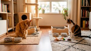 gatos multiplos na mesma casa
