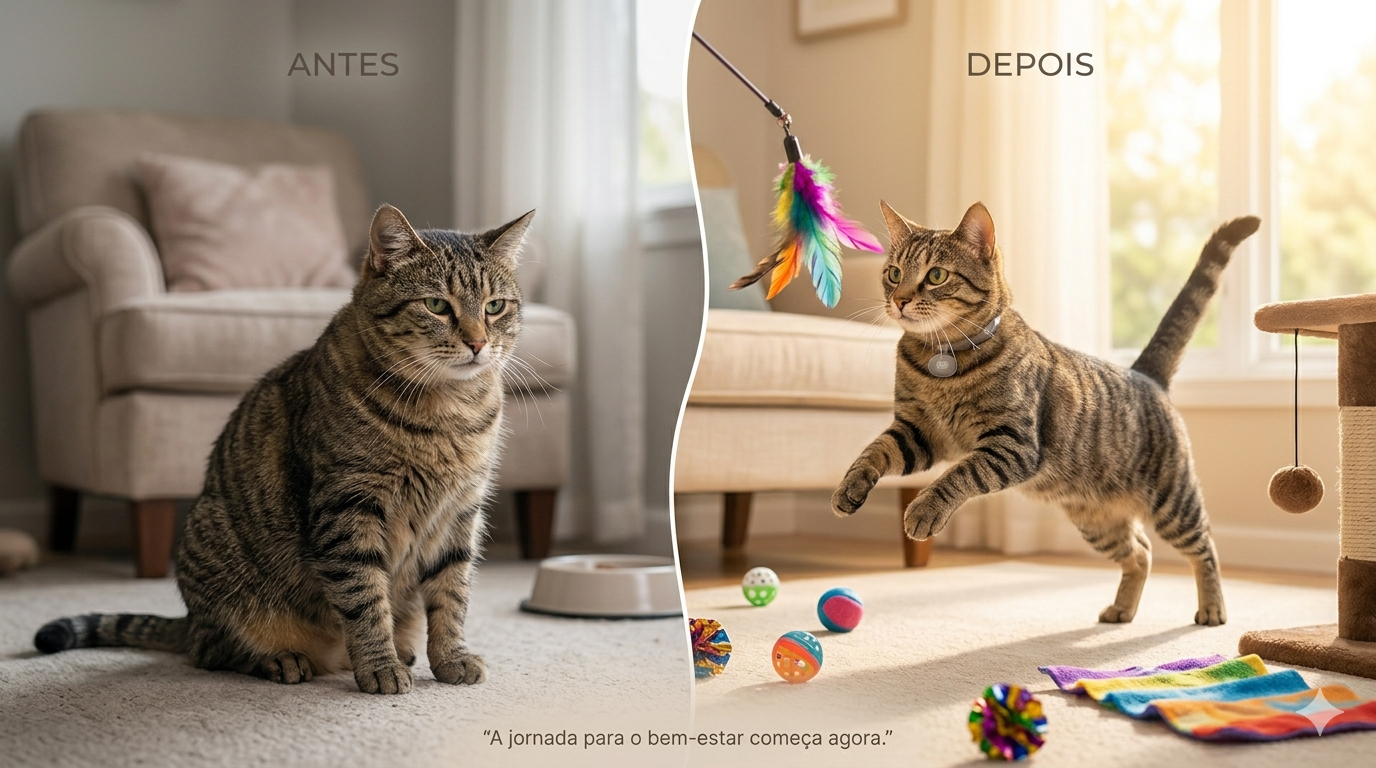 obesidade em gatos