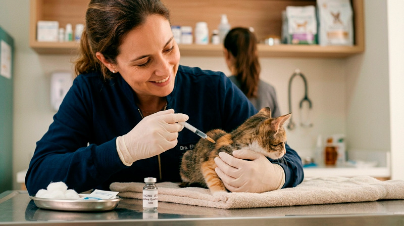 vacinas em gatos